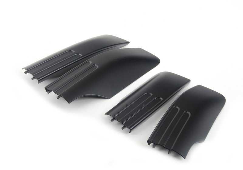 Tapas de embellecedores OEM 51137237157 para BMW X6 (E71, E72). Original BMW.