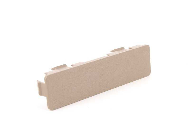 Tapa embellecedora de asiento OEM 52108140445 para BMW E34 y E32. Original BMW.