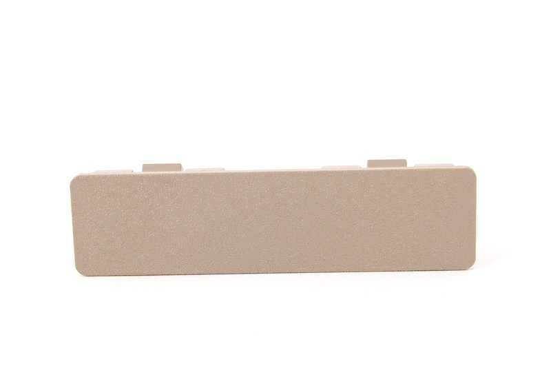 Tapa embellecedora de asiento OEM 52108140445 para BMW E34 y E32. Original BMW.