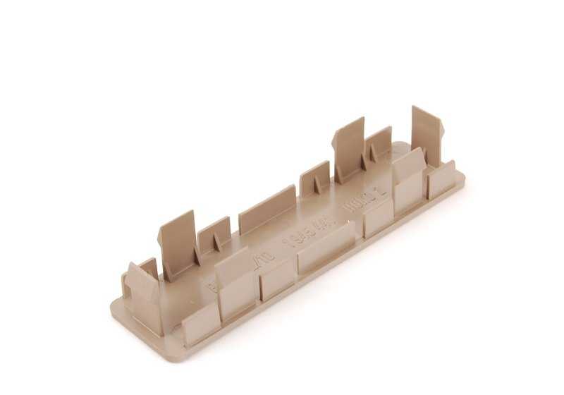 Tapa embellecedora de asiento OEM 52108140445 para BMW E34 y E32. Original BMW.