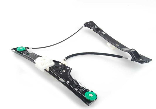 Elevalunas eléctrico delantero izquierdo OEM 51337140587 para BMW E90, E91. Original BMW.