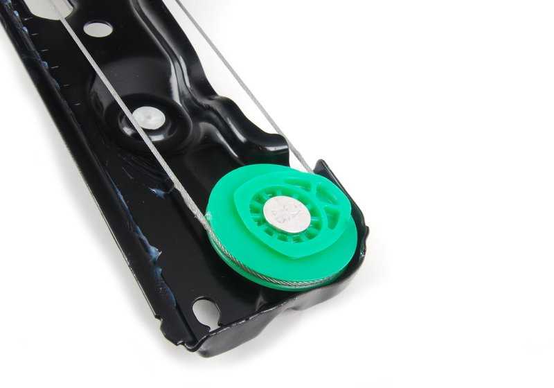 Elevalunas eléctrico delantero izquierdo OEM 51337140587 para BMW E90, E91. Original BMW.