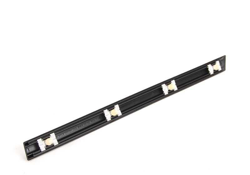 Listón parachoques lateral trasero derecho OEM 51138146362 para BMW Serie 3 E36 316g, 316i, 318tds... y más. Original BMW.