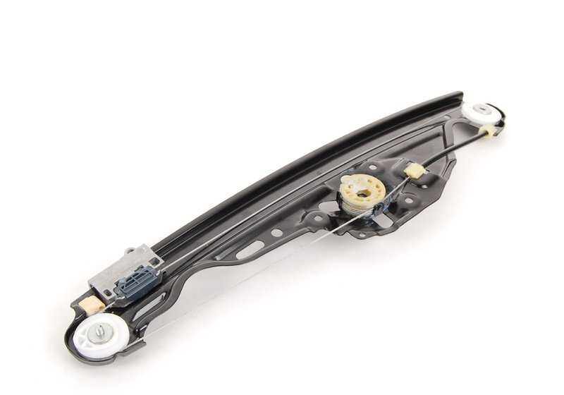 Mecanismo elevalunas sin motor trasero derecho OEM 51357184746 para BMW Serie 5 E60, E61. Original BMW.