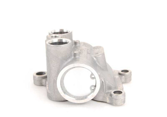 Connection with thermostat OEM 11427542267 for BMW E70, E71, E72, F01, F02, F03, F04, F07, F10, F11, F12, F13, F18. Original BMW.