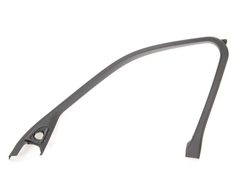Cubierta marco ventana puerta delantera izquierda OEM 51337395383 para BMW X5 F15, F85. Original BMW.