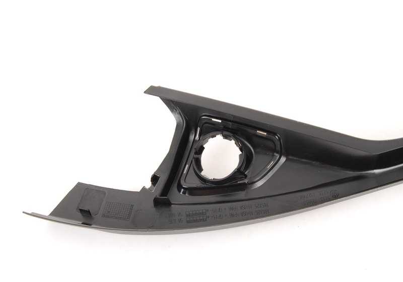 Cubierta marco ventana puerta delantera izquierda OEM 51337395383 para BMW X5 F15, F85. Original BMW.