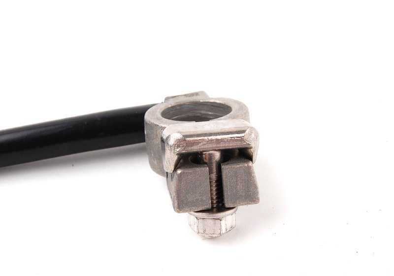 Cable de batería (polo negativo) OEM 61128373946 para BMW E46, E85, E86. Original BMW.