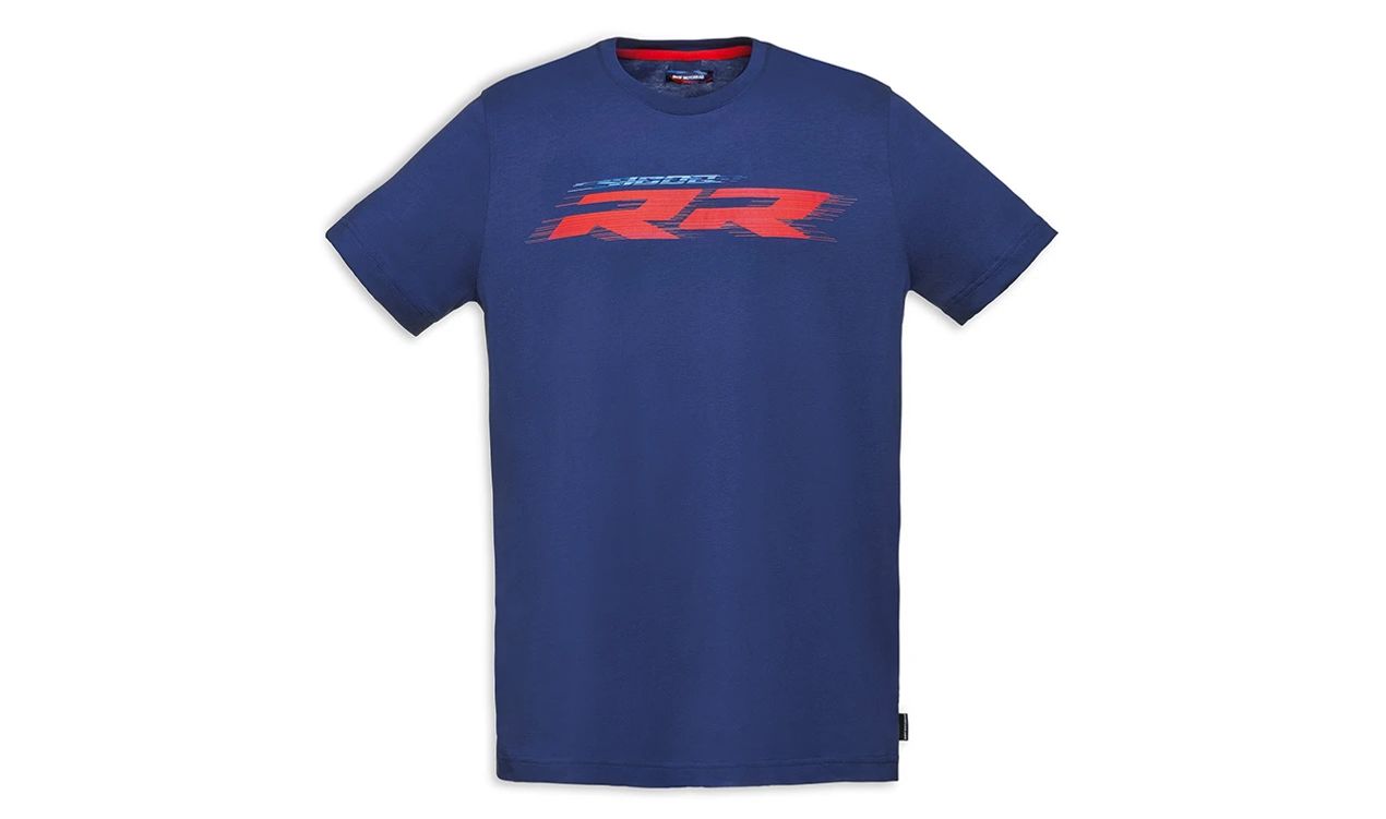 Camiseta RR caballero azul talla XL OEM 76615A812F9 válido para BMW Motorrad Original BMW Motorrad