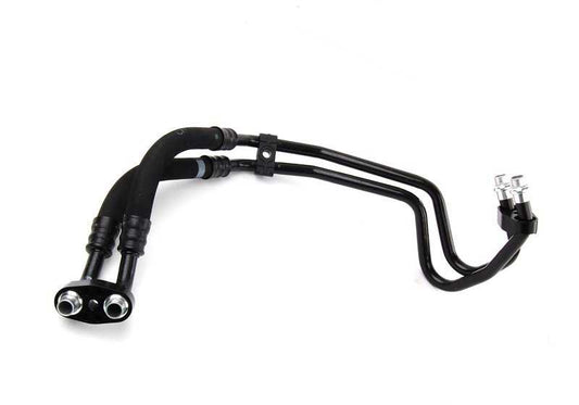Tubería de refrigeración de aceite OEM 17222283209 para BMW E46. Original BMW.