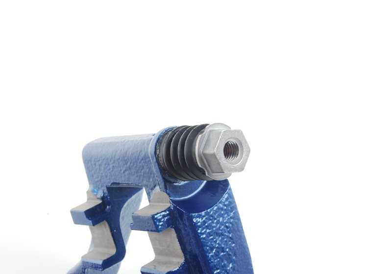 Soporte de pinza de freno derecho OEM 34217845818 para BMW F10, F06, F12, F13. Original BMW.