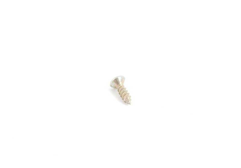 Tornillo de chapa avellanado OEM 07119902205 para BMW E21, E28, E24. Original BMW.