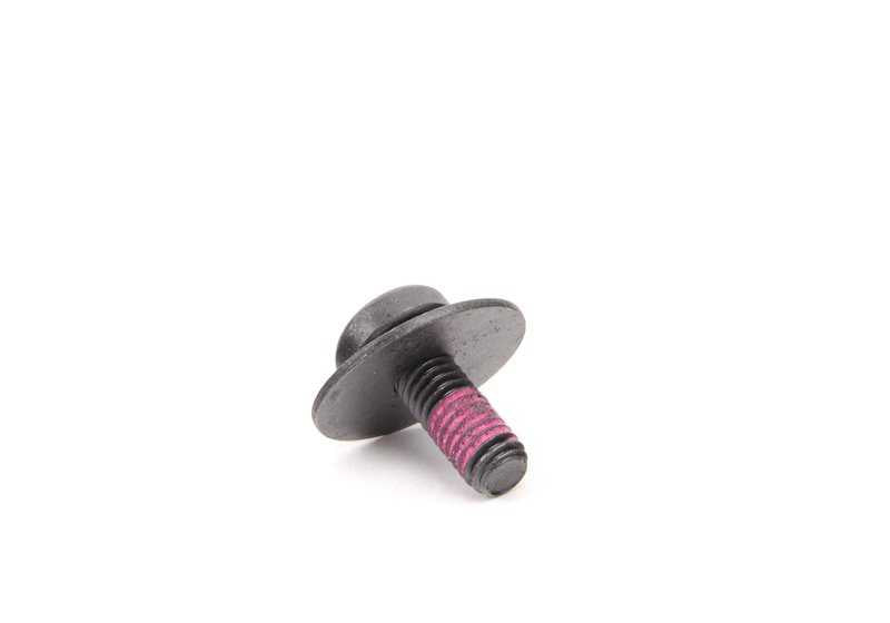 Tornillo con fijación anti-aflojado M6x16 OEM 07146975297 para BMW F25, F26, E70, E70N, F15, F85, E71, E72, G68, G70. Original BMW.