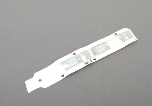 OEM -Klebstoff -Heck -Emblem 51147025180 für BMW E46. Original BMW.