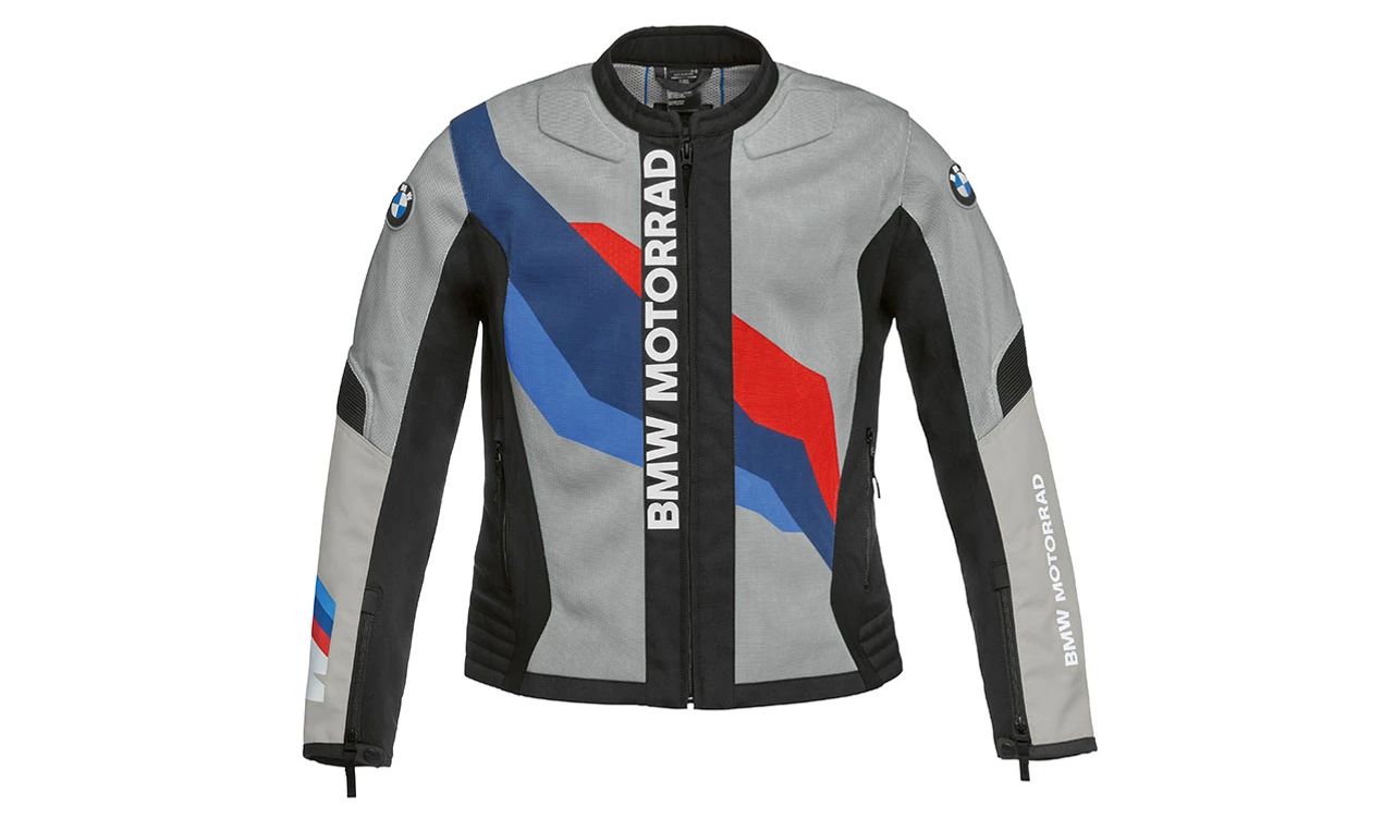 Chaqueta Sidepod Air gris talla 50 OEM 76125A80E17 para BMW Motorrad. Original BMW Motorrad.