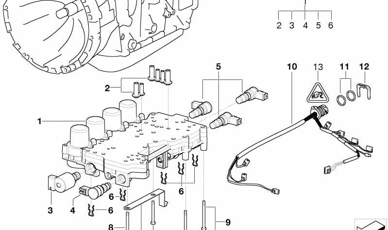 Steuereinheit für BMW E46, E39, E83, E53 (OEM 24307527084). Original BMW