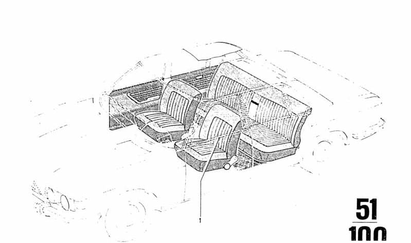 Tissu noir rembourré (cordon nylonflock) OEM 51921822083 pour BMW E30, E36, E46, E90, E91, E92, E93, F30, F31, F34, F80, F10, F11, G20, G21, G30, X1, x5, x6, z3, z3, z4. BMW d'origine.