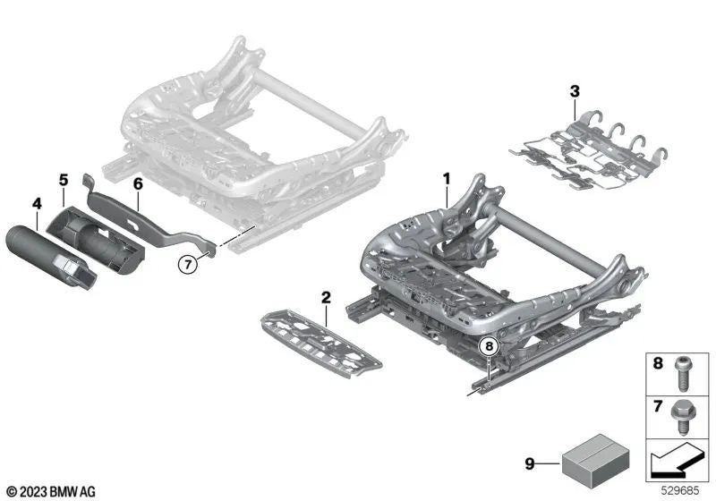 BMW -Löscherunterstützung 1 F40 -Serie, F52; 2 F44 -Serie, F45, F46, G42, G87; 3 G20 -Serie, G21, G80, G81; 4 G22 -Serie G23, G26, G82, G83; 5 F10 -Serie, F11, F18, F90, G30, G31; 6 G32 -Serie; 7 G11 -Serie, G12; Serie 8 F91, F92, F93, G14, G15; I20; X1