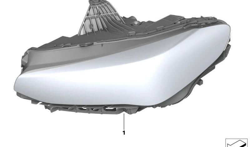 LED AHL deixou as fazendas OEM 63115A431C3 para o BMW E30. BMW original.