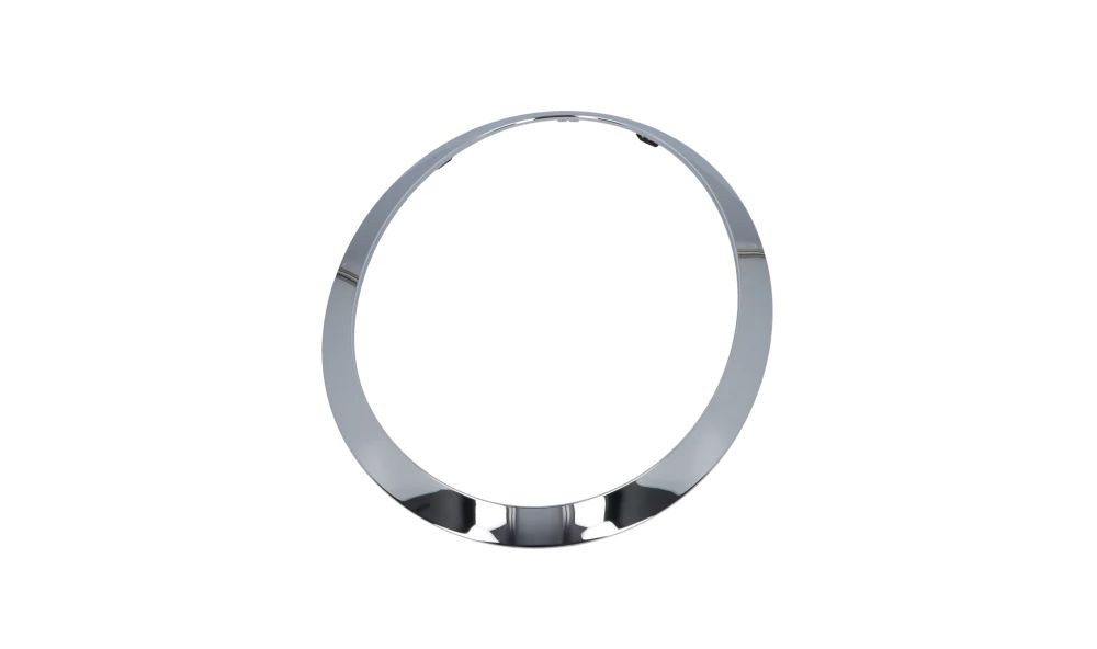 Anillo embellecedor faro delantero derecho cromado OEM 51137300632 para MINI F56, F56 BEV, F56 LCI, F55, F57... y más. Original MINI.
