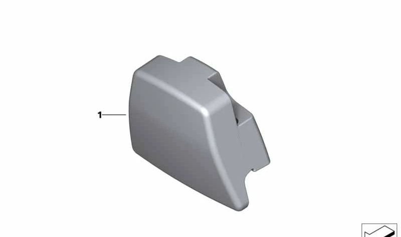 Inserto para reposacabezas OEM 52108058215 para BMW F80 (3er) y F82 (4er) M3/M4. Compatible con modelos 2014-2020. Repuesto original BMW.