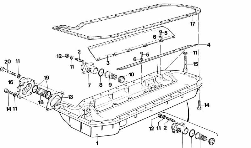 Junta tórica de 23x3 mm OEM 11421702916 para BMW E31, E32, E38, E39, E52, E53. Pieza original BMW.