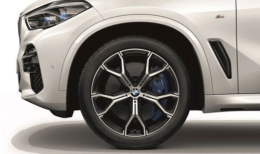 Complete Winter Wheel 21 "M Y-Spoke 741 with Pirelli tire for BMW X5 G05 (models: xDrive30d, xDrive40i, 40d, 40i, m60i xDrive). OEM 36115A819B7. Original BMW. Mounted, balanced and ready to install.
