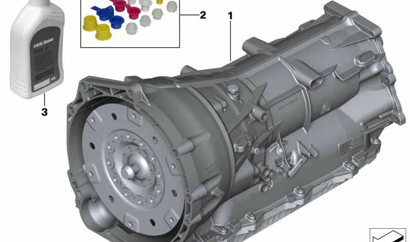 RP Automatikgetriebe pour la série BMW 7 G11, G12 (OEM 24008744946). BMW d'origine