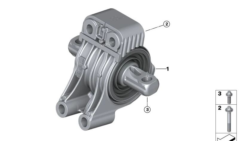 Tornillo combinado M10X75 OEM 07148833106 para BMW G28, G26 (4er eDrive, i4, M50 xDrive), i3. Original BMW. Ideal para fijaciones de motor y chasis según especificaciones del fabricante.