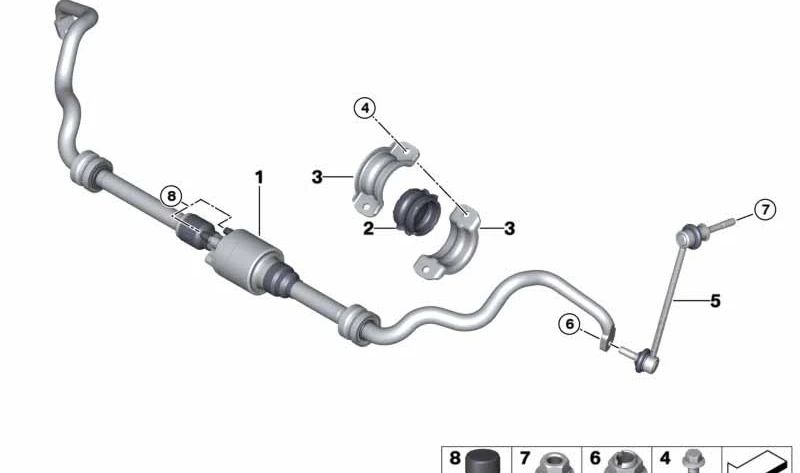 Válvula de descarga OEM 37116783036 para BMW F07, F07N, F10, F10N, F11, F11N, F06, F06N, F12, F12N, F13, F13N, F01, F01N, F02, F02N, E70, F15, F85, E71, F16, F86. Original BMW.