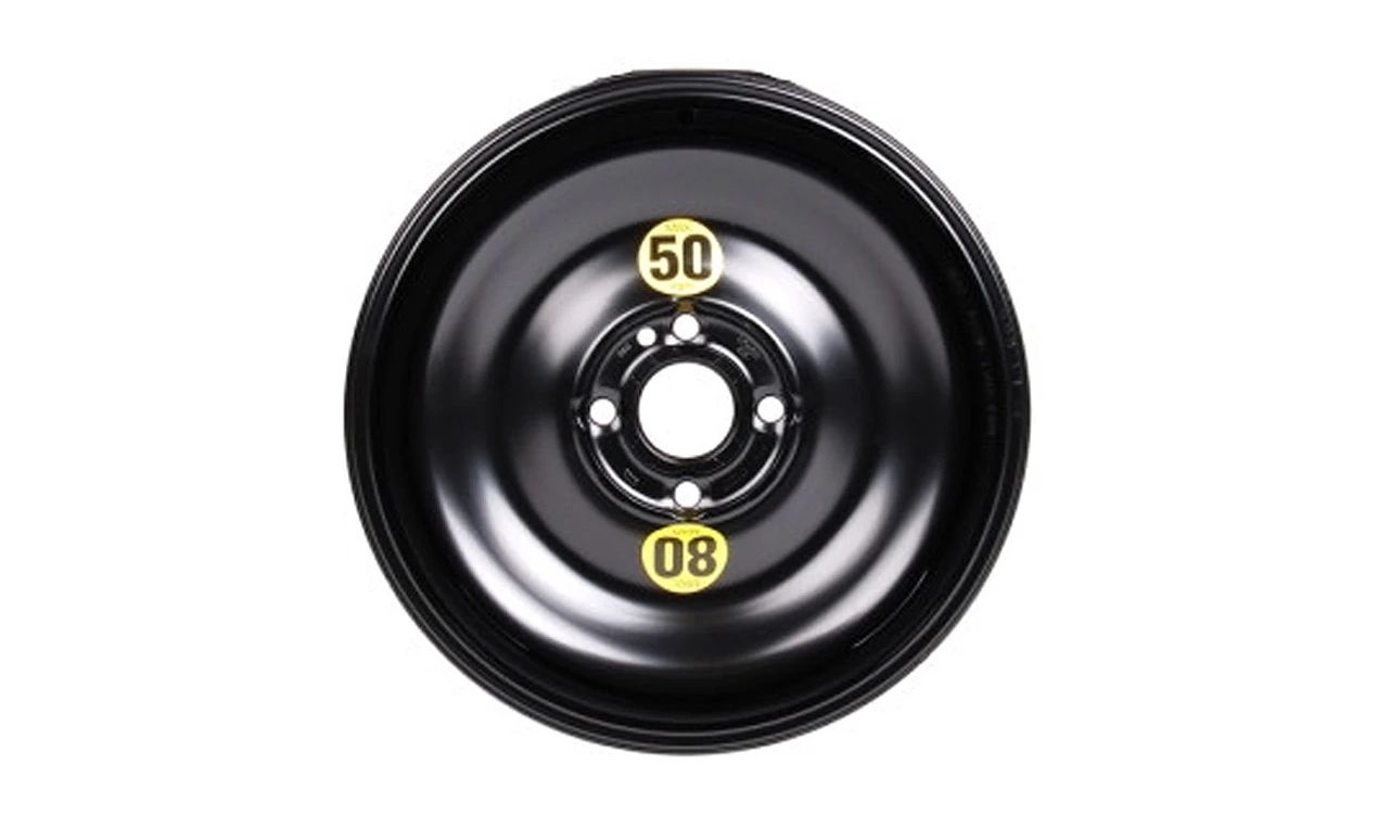 Rueda de repuesto de emergencia (llanta de acero) OEM 36116778351 para BMW E70, F15, E71, F16. Compatible para varios modelos X5 y X6. Original BMW y MINI.