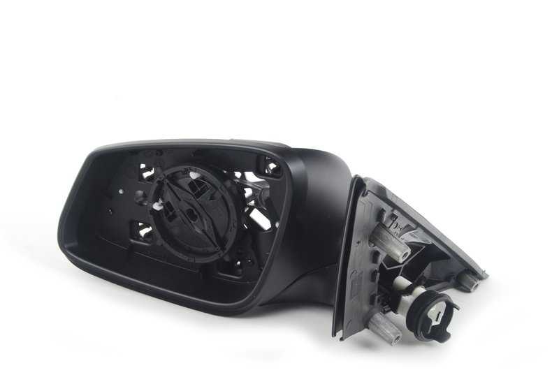 Retrovisor sin cristal calefactado izquierdo OEM 51167268235 para BMW Serie 5 F10, F11. Original BMW.