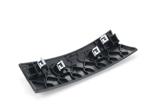 Embellecedor trasero superior negro OEM 51166954955 para BMW X5 {E70: 3.0d, 3.0sd, 3.0si, 4.8i, MGY01, MGY02}. Original BMW.