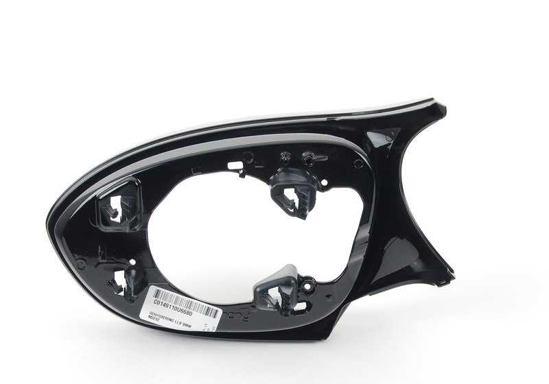 Anillo embellecedor negro brillo derecho OEM 51168045026 para BMW E92, E93. Original BMW.