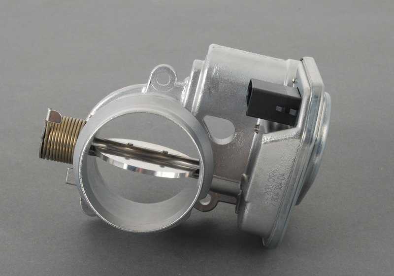 Cuerpo de aceleración OEM 11717804384 para BMW E87, E90, E91, E92, E93, E60, E61, E63, E64, E65, E66, E83, E53, E70, E71. Original BMW.