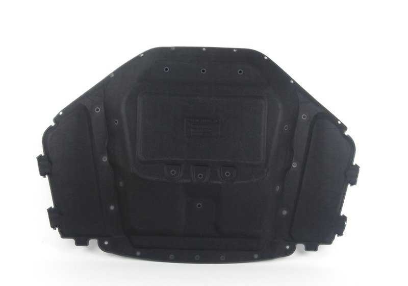 Aislante acústico capó delantero OEM 51487216990 para BMW E71, E72. Original BMW.