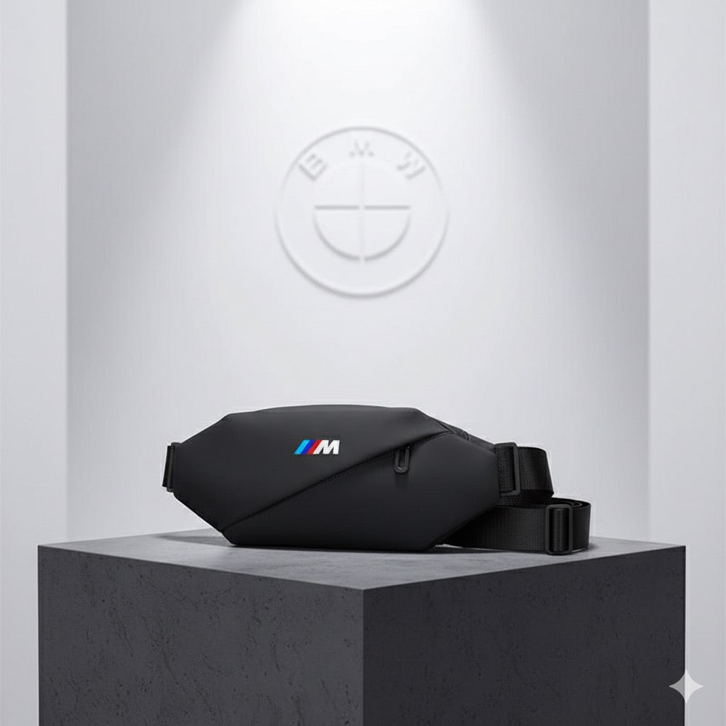 Riñonera deportiva BMW ///M – Impermeable, compacta y con estilo urbano