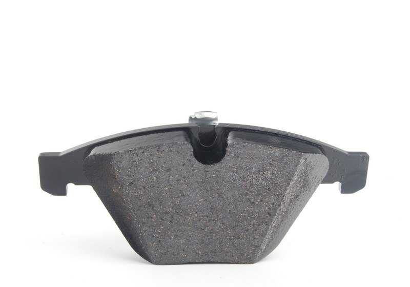 Juego de pastillas de freno con sensor OEM 34112339271 para BMW E60, E61. Original BMW.
