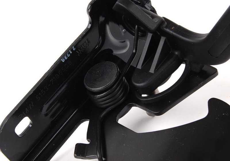 Gancho de cierre del capó delantero OEM 51237186508 para BMW E65 y E66. Original BMW.