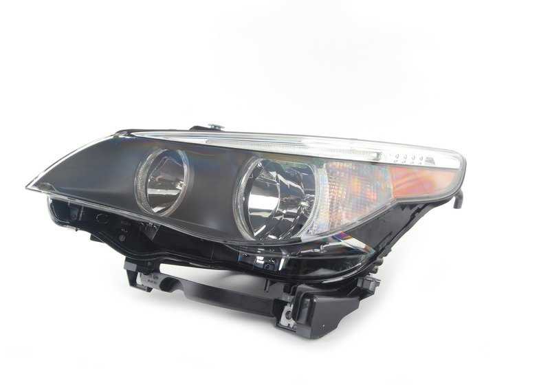 Faróis frontais esquerdos para BMW E60, E61 (OEM 6312716115). BMW original
