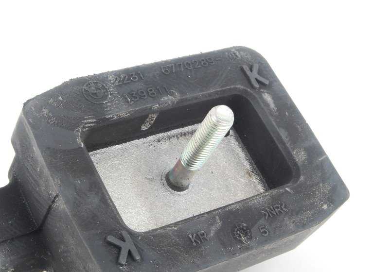 Silentblock soporte de caja de cambios OEM 22316770289 para BMW E60, E61, F07, F10, F11, F18, E63, E64, F06, F12, F13, F01, F02. Original BMW.