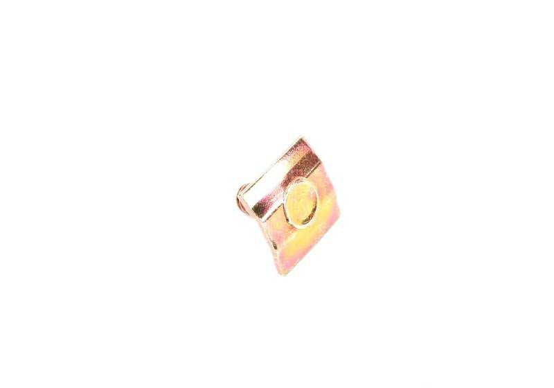 Tornillo de moldura OEM 51111815611 para BMW 114, 1502, 1602, ST, 1802. Compatible con modelos fabricados entre 1967 y 1977. Original BMW.