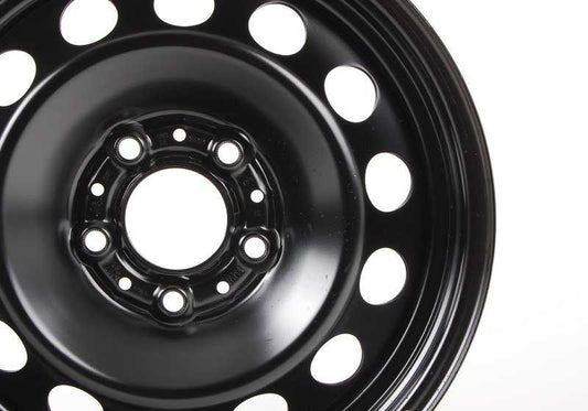 Llantas de acero negras Styling 12 OEM 36116777783 para BMW E90, E91, E92, E93. Compatibles con versiones 316d, 316i. Original BMW.