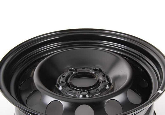 Llantas de acero negras Styling 12 OEM 36116777783 para BMW E90, E91, E92, E93. Compatibles con versiones 316d, 316i. Original BMW.