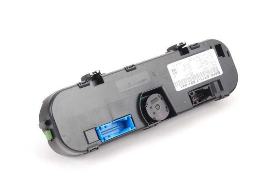Panel de control climatizador automático OEM 64117891041 para BMW Z4 E85 {2.5i, 2.5si, 3.0si} (2006-2008). Original BMW.