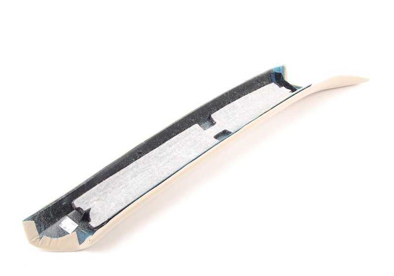 Tapa embellecedora izquierda del parabrisas OEM 51438160251 para BMW E31 840Ci, 840i, 850CSi. Compatible con modelos de 1992 a 1999. Original BMW.