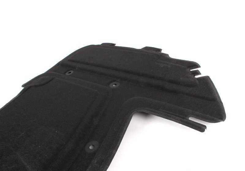 Aislante acústico capó delantero OEM 51487059260 para BMW E90, E91, E92, E93 (316d, 316i). Reduce el ruido del motor. Original BMW.