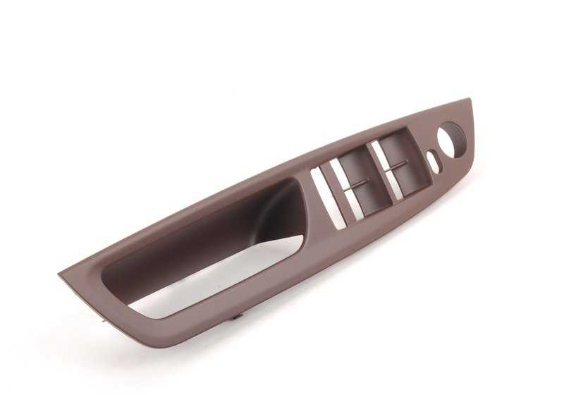 Links Moldo Central Console OEM 51416975783 für BMW X5 E70, E70N. Original BMW.