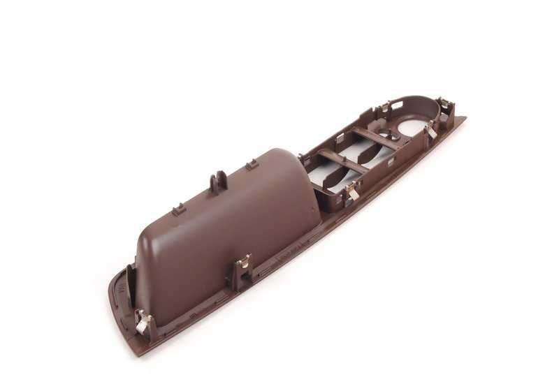 Links Moldo Central Console OEM 51416975783 für BMW X5 E70, E70N. Original BMW.