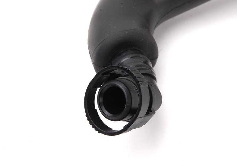 Tubo de ventilación sin válvula de presión OEM 11617547185 para BMW E60, E61, E63, E64, E65, E66, E53. Original BMW.